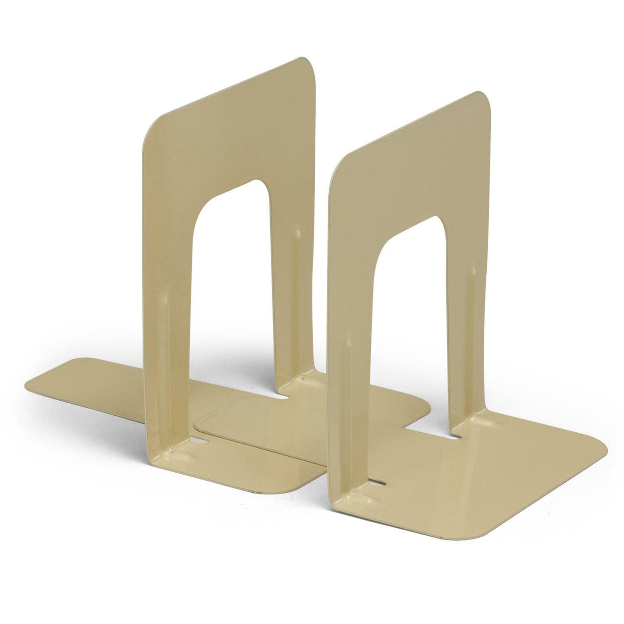 Charles Leonard 9" Tan Bookends, 3 Packs of 2